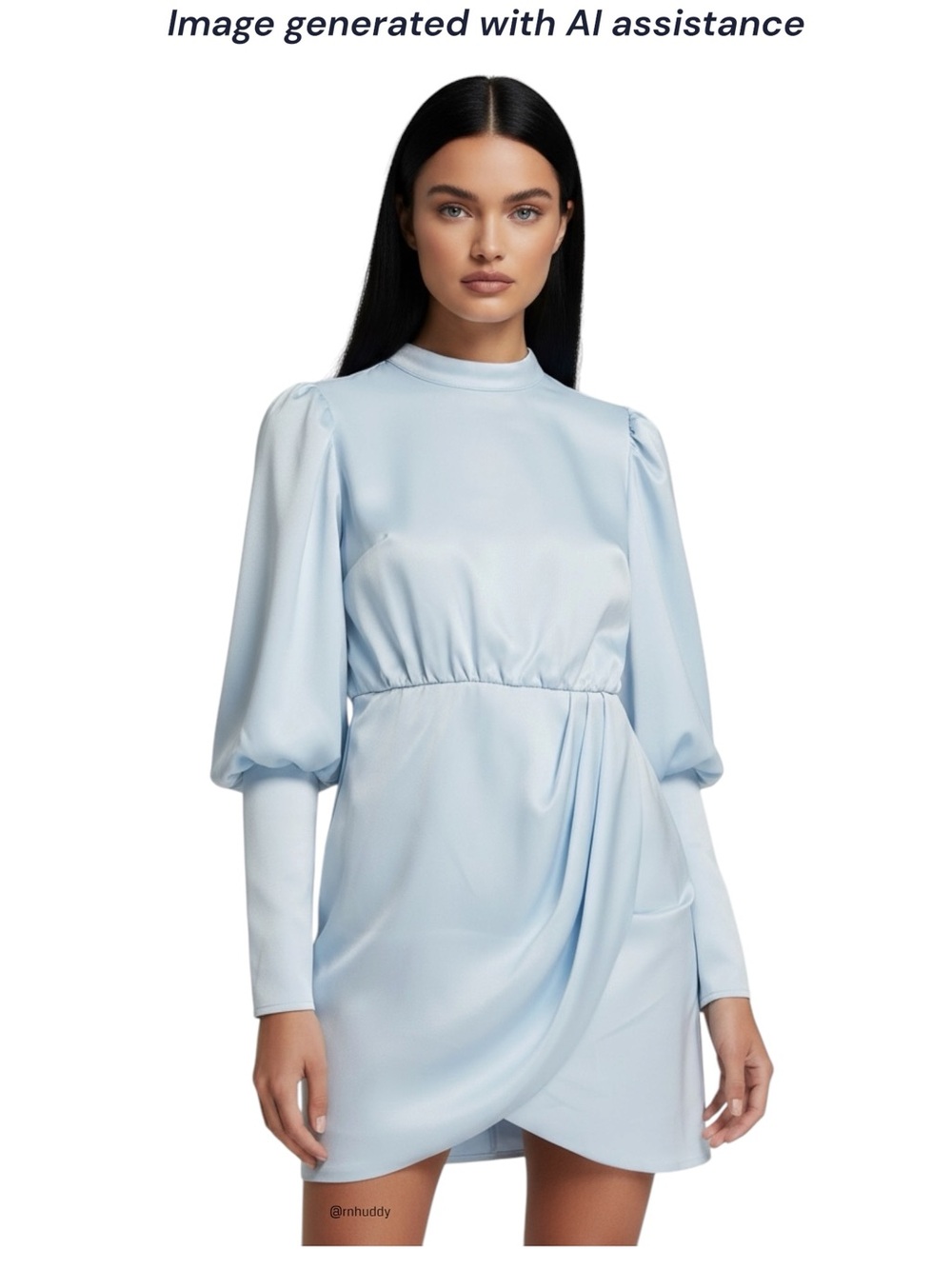NWT Collective the Label size 4 powder blue dress